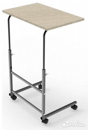 Подкатной стол слкс-4 каркас черный ясень шимо све