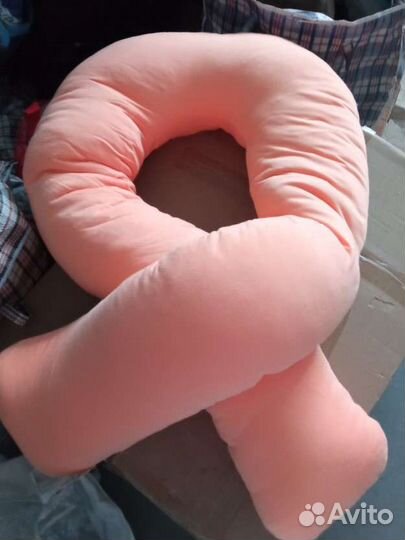 Подушка для беременных и кормящих холлофайбер