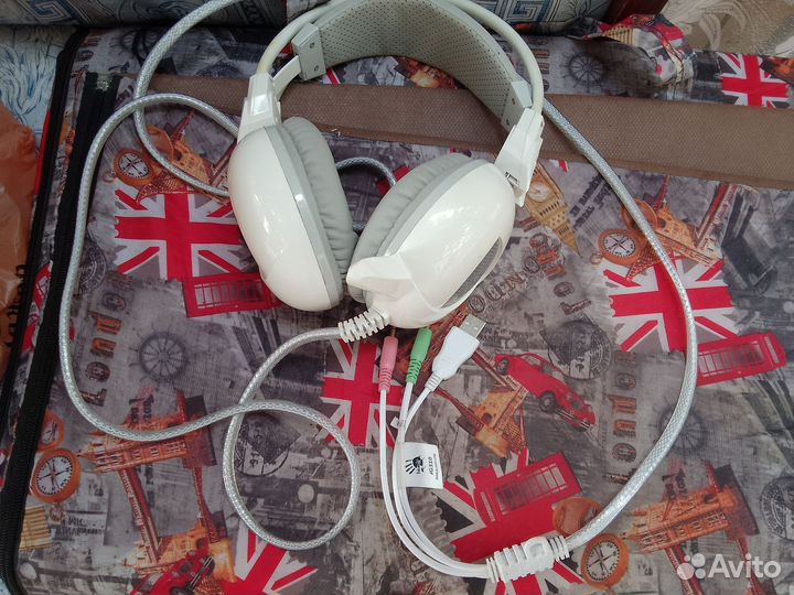 Игровые наушники bloody
