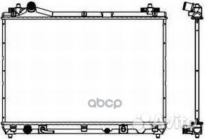 Радиатор системы охлаждения 34318501 Sakura