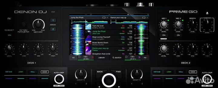 DJ контроллер Denon Prime GO