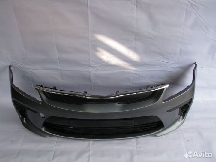 Kia Rio 4 Бампер передний 2017+