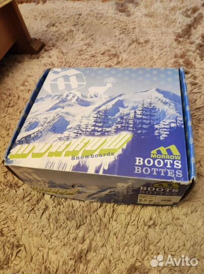 Ботинки для сноуборда morrow boots