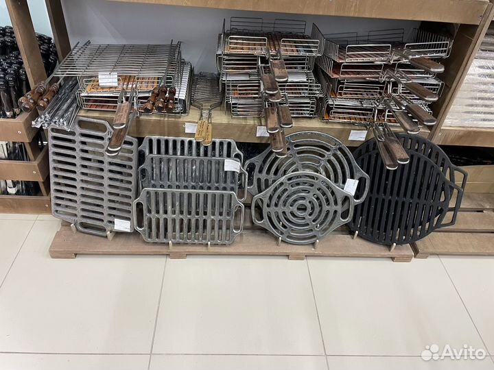 Чугунные решетки гриль