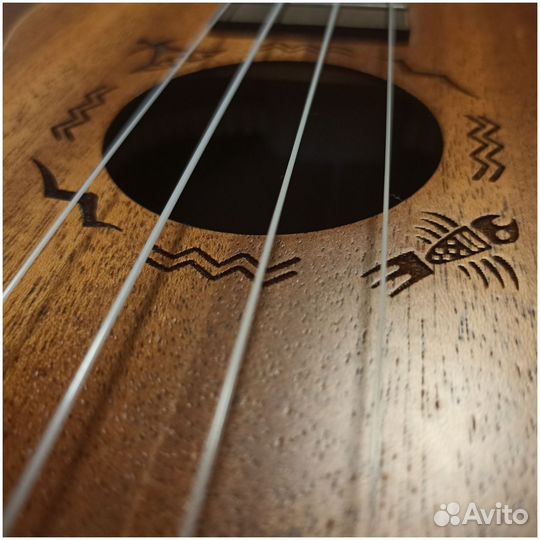 Укулеле концерт Flight DUC323 Mahogany