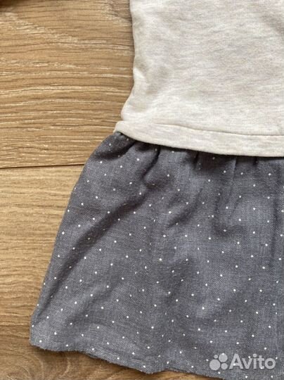 Платье для девочки hm zara 80-86