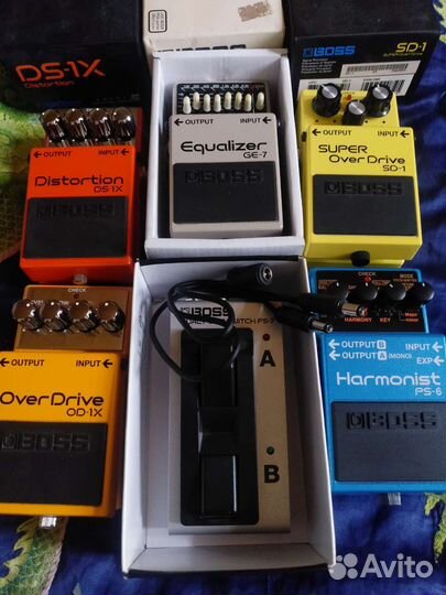 Гитарные педали boss