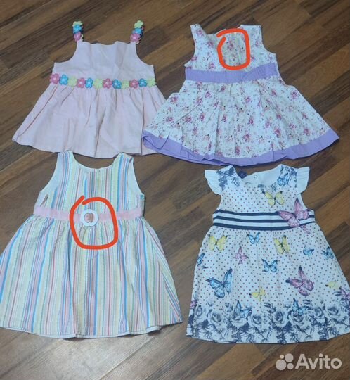 Вещи пакетом на девочку 86