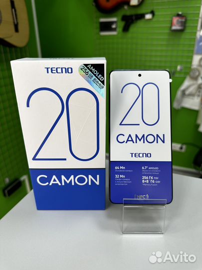Tecno camon 20 8/256 новый