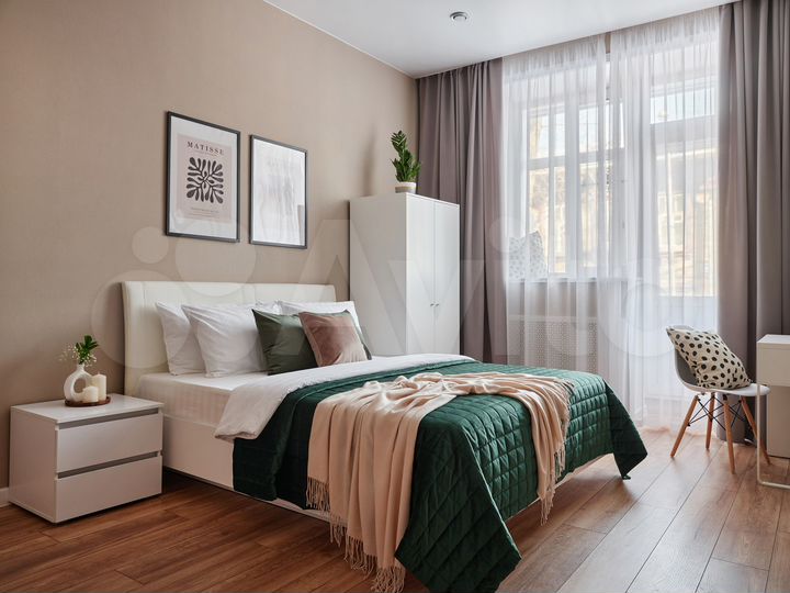 1-к. квартира, 36 м², 1/4 эт.