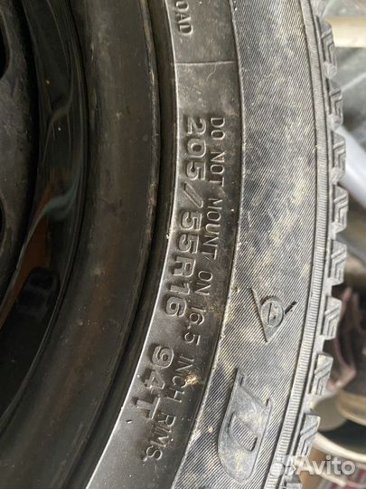 R16 Dunlop SP Winter Ice 01 205/55, PCD 5x112 DIA 57.1