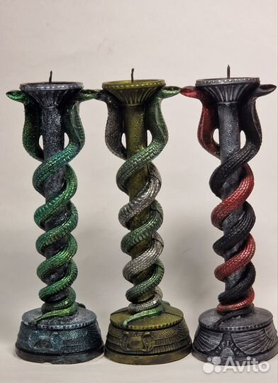 Свеча-подсвечник интерьерная