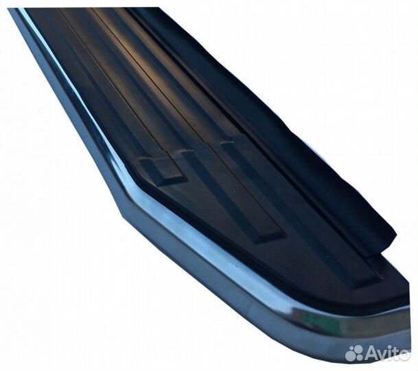 Пороги-подножки Toyota Rav 4 2019. Premium