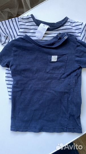 Вещи пакетом на мальчика 74 80 86