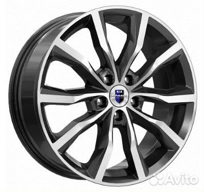 K&K Портер : 7.5x18 5*114.3 Et:33 Dia:67.1 Алмаз чёрный