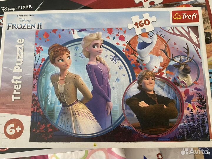 Пазлы холодное серце