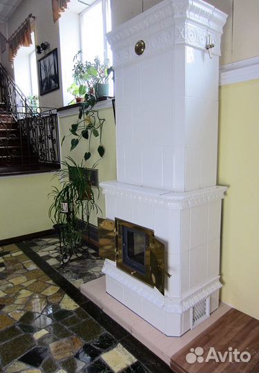 Печь кафельная теплонакопительная Contura Швеция