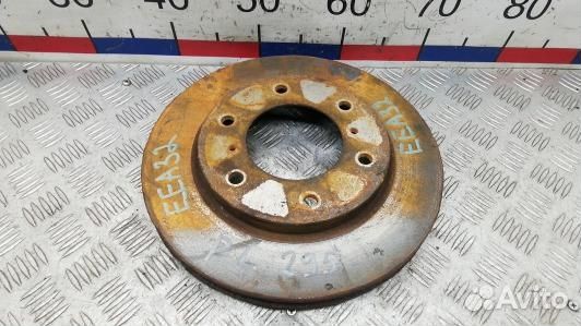 Диск тормозной передний mitsubishi L200 K4T (EEA32