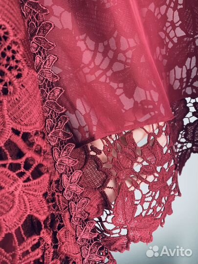 Кружевной кардиган