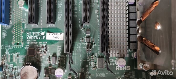 Серверная атеринская плата supermicro X8DTN-F