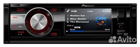 Pioneer DVH-570 AV-ресивер новый гарантия