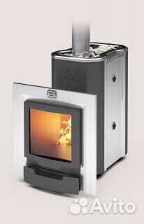 Печь для бани Сибирь-20 лрк Профи Панорама (2.0)
