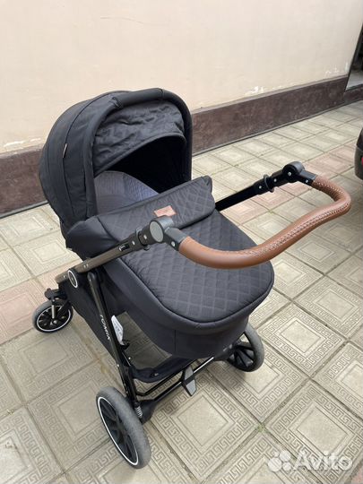 Коляска детская 2 в 1 Tomix Aura, черный