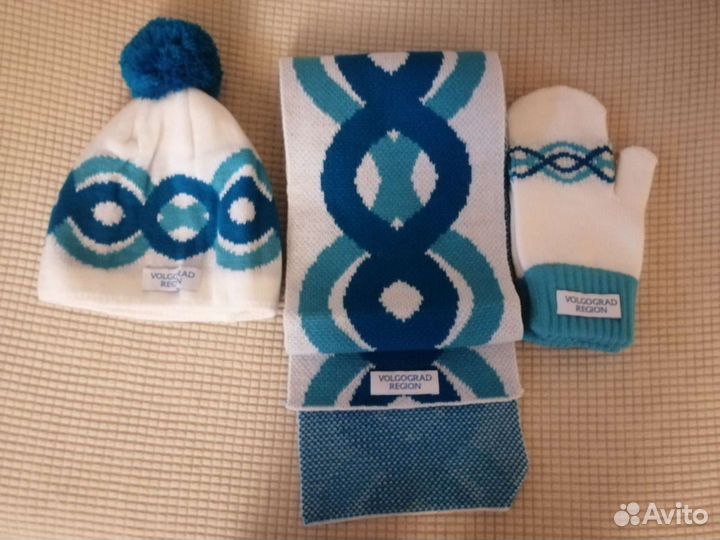 Шапка, шарф, варежки