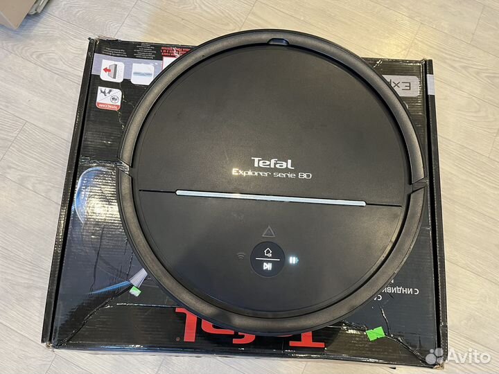 Робот пылесос tefal 80 моющий
