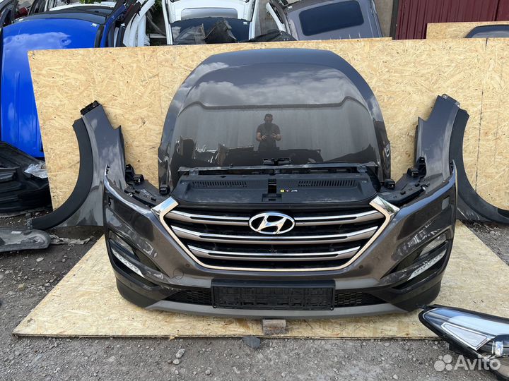 Hyundai Tucson 3 TL передняя часть авто дорест