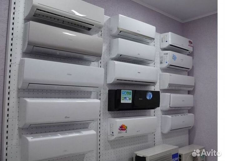 Сплит система с установкой