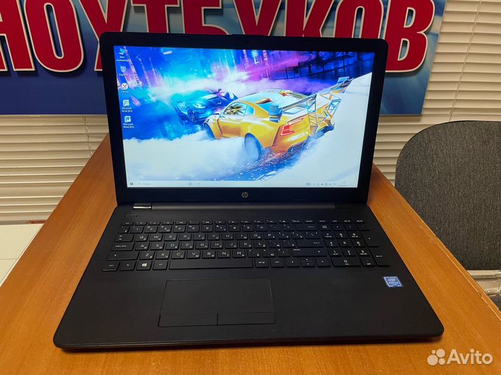 Свежий мощный ноутбук HP / 4 ядра / в идеале