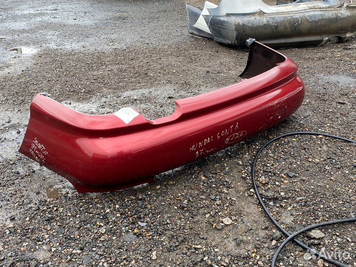 Бампер задний Hyundai Sonata 1997г