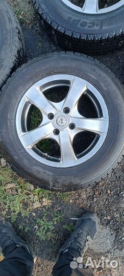 Литые диски с резиной r14 /4/100