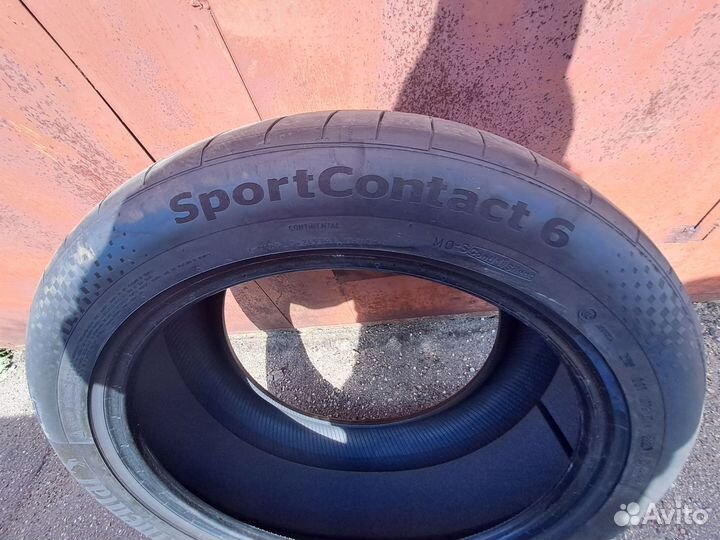 Continental ContiSportContact 6 275/45 R21 и 315/40 R21