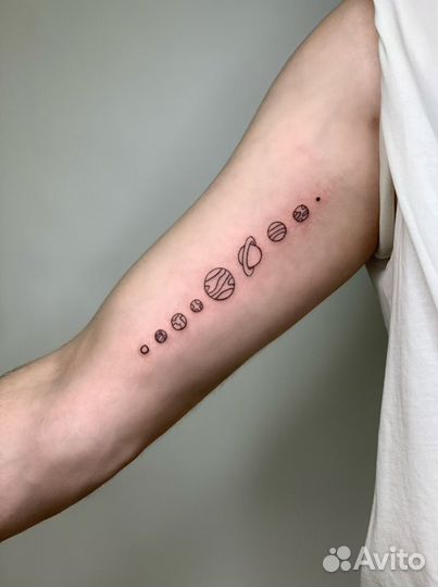 Мини тату