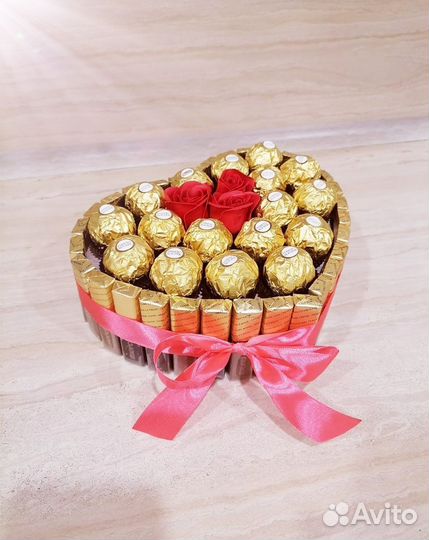 Съедобный букет из конфет