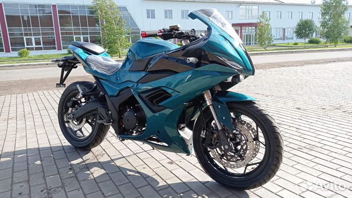 Электромотоцикл BMW RR 3000W (на цепи)