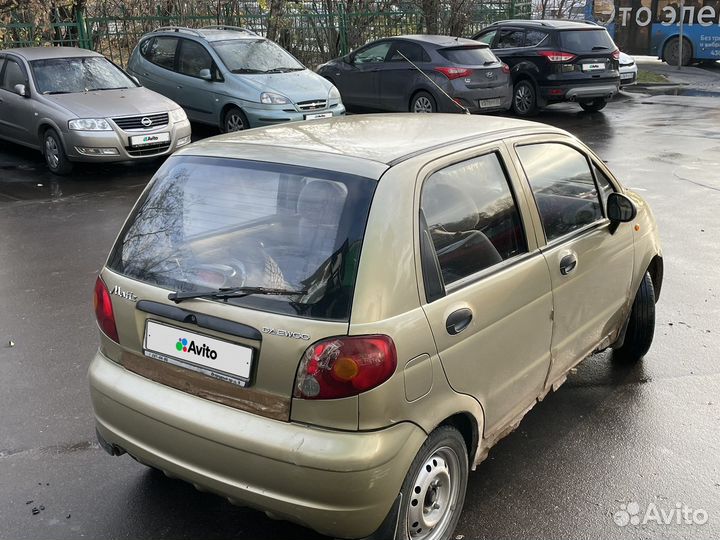 Daewoo Matiz 0.8 МТ, 2008, 66 707 км