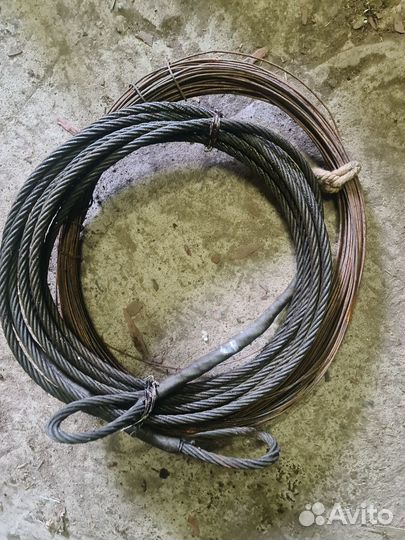 Трос буксировочный металлический