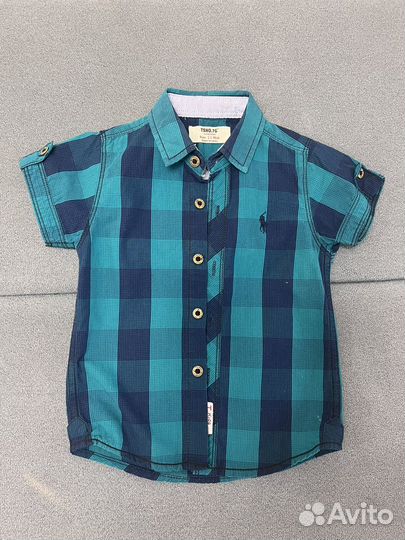 Рубашка для мальчика 86 92
