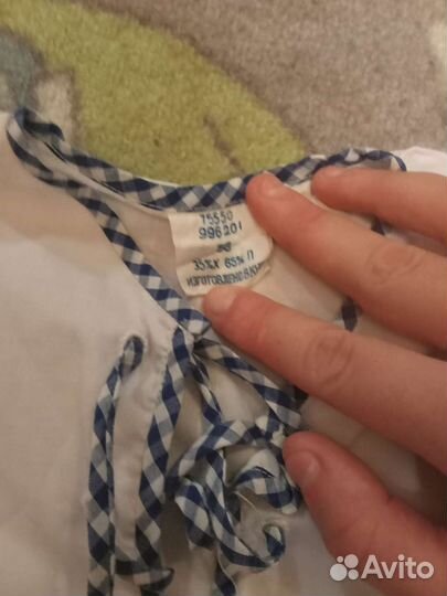 Рубашка летняя рост 86-92