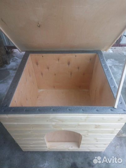 Будка для собаки утепленная