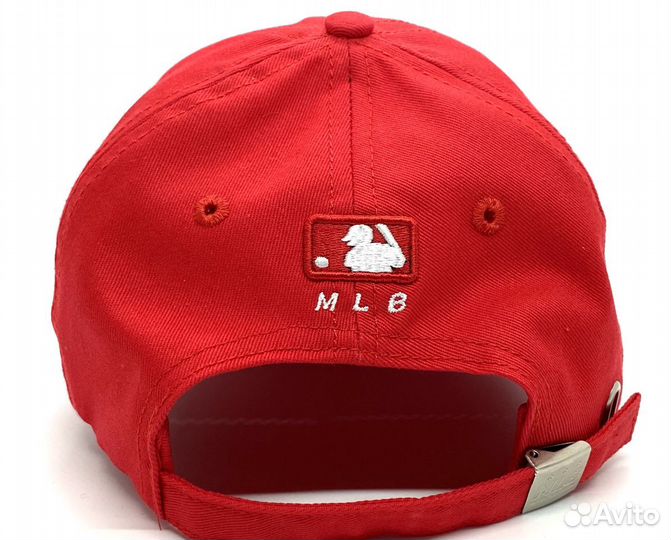 Бейсболка Нью-Йорк цвет красный