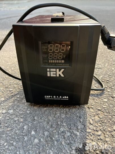 Стабилизатор напряжения IEK Home снр1-0-1.5 ква