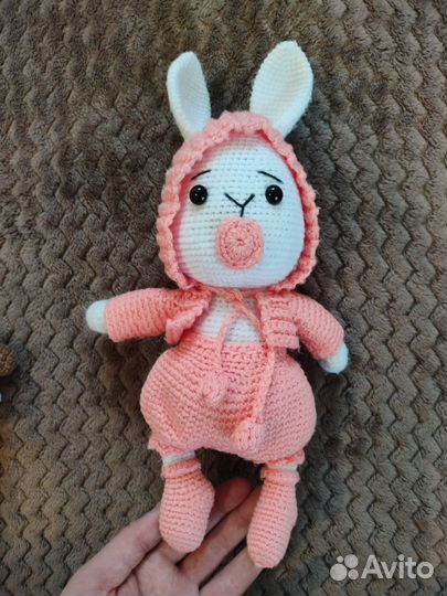 Вязаные игрушки ручной работы