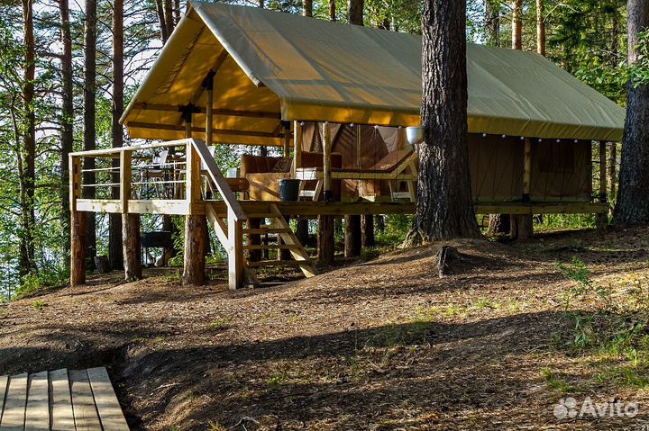 Шатры для глэмпинга, сафари-тент