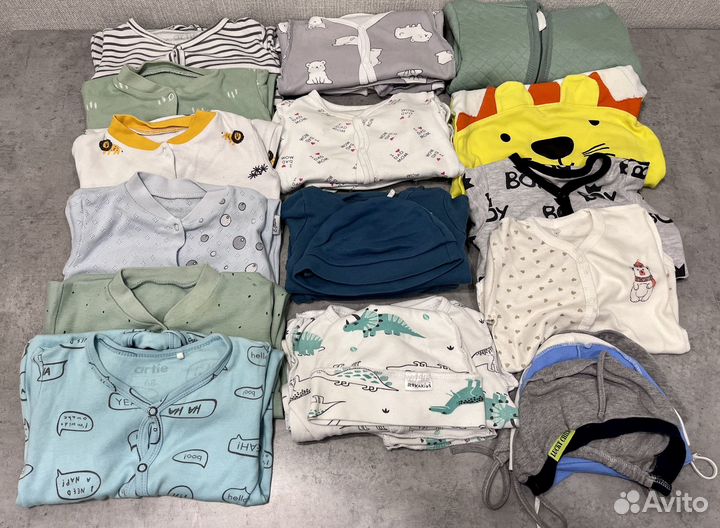 Одежда пакетом для новорожденных