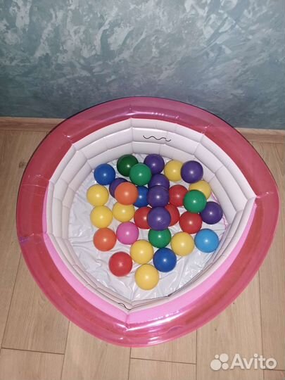 Детский надувной бассейн