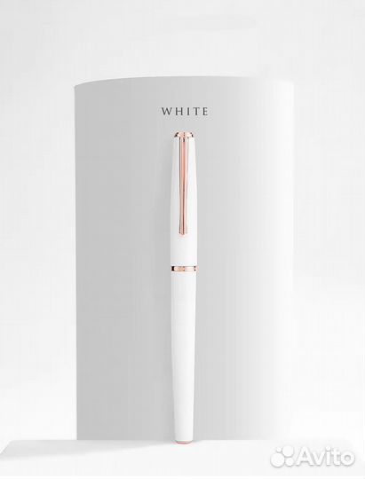 Набор перьевая ручка Hongdian 0.4 мм(роз. золото)